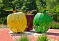 Giant Apples at Gateway Gardens in Greensboro, North Carolina