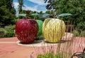 Giant Apples at Gateway Gardens in Greensboro, North Carolina