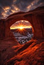 Giant Arches at High Noon