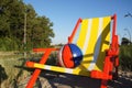 Giant beach chair at Hoek van Holland