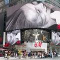 Giant Billboards of Times Square Royalty Free Stock Photo