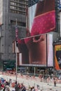 Giant Billboards of Times Square Royalty Free Stock Photo