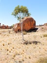 Giant boulders Devils Marbles Australia Royalty Free Stock Photo