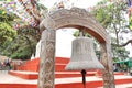 Giant brass bell
