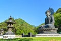 Giant Bronze Buddha Statue at Sinheungsa Temple in Seoraksan National Park