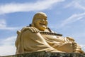 Giant buda, Buddhist Temple, Foz do Iguacu, Brazil. Royalty Free Stock Photo