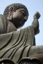 The Giant Budda Royalty Free Stock Photo