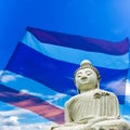 Giant Budda Statue in Phuket Royalty Free Stock Photo