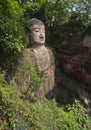 The giant buddah of leshan sichuan province