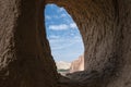 The giant buddha in bamiyan - afghanistan Royalty Free Stock Photo