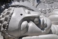 Giant buddha head Royalty Free Stock Photo