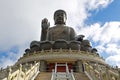 The Giant Buddha in Hong Kong, China