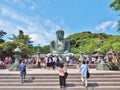 Giant Buddha in Kotoku-in temple at Kamakura