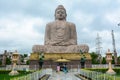 Giant Buddha Statue in Gaya, India Royalty Free Stock Photo