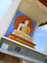 Giant Buddha statue in Sri Lanka Royalty Free Stock Photo