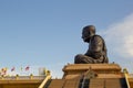 Giant Buddha Statue at Wat Huay Mongkol temple, Royalty Free Stock Photo