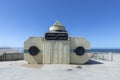 Giant Camera Obscura overlooking the Pacific Ocean in San Francisco. Built as a tourist attraction in 1946, it is now on the Royalty Free Stock Photo