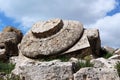 Giant capital of a doric greek temple, Selinunte