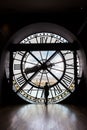 The giant clock of the Musee dOrsay in Paris