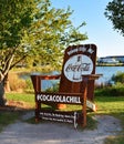 Giant Coca Cola Advertising Chair in Northside Park, Ocean City, MD