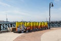 A Giant Colorful Sign Welcomes Visitors to the Harbor in Ensenada, Mexico