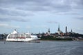 Giant cruise ships and views of Venice