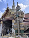 Giant Demon guardian statue located in Grand Palace ,Bangkok