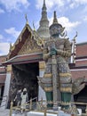 Giant Demon guardian statue located in Grand Palace ,Bangkok