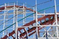 Giant Dipper roller coaster tracks Royalty Free Stock Photo