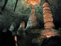 Twin Domes & Giant Dome of Carlsbad Caverns