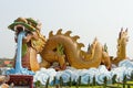 Giant dragon statue