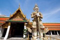 Giant of Emerald Buddha Temple Royalty Free Stock Photo