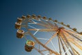 Giant Ferris Wheel In Fun Park On Night Sky Royalty Free Stock Photo