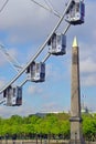 The giant Ferris Wheel (Grande Roue) in Paris