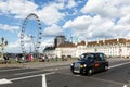 Giant Ferris wheel on the South Bank of the River Thames Coca-Cola London eye