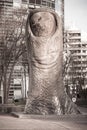 The Giant Finger Sculpture, La Defense, Paris