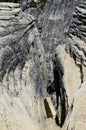 Giant Fissures in Rock, Taft Point, Yosemite National Park, California, United States