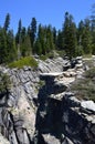 Giant Fissures in Rock, Taft Point, Yosemite National Park, California, United States