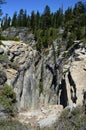 Giant Fissures in Rock, Taft Point, Yosemite National Park, California, United States