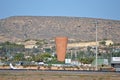 A Giant Flower Pot Behind Alicante Airport