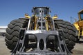 Giant forklift Royalty Free Stock Photo