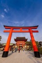 Giant Gate of Fushimi Inari shrine