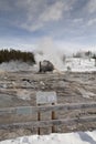 Giant Geyser, Winter, Yellowstone NP