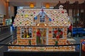 Giant Ginger Bread House during Christmas Season
