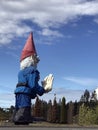 Giant Gnome near Parksville, BC