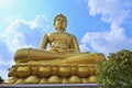 Giant Golden Buddha at Wat Paknam Phasi Charoen