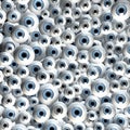Giant group of eyes