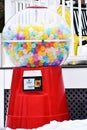 Giant Gumball Machine Outside Candy Store Royalty Free Stock Photo