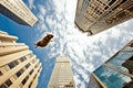 Giant Hamster Parkour: a cityscape transformed into an obstacle course Generative AI