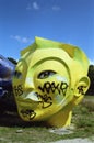 Giant head of Ho (Fifa World Cup 1998 in France).